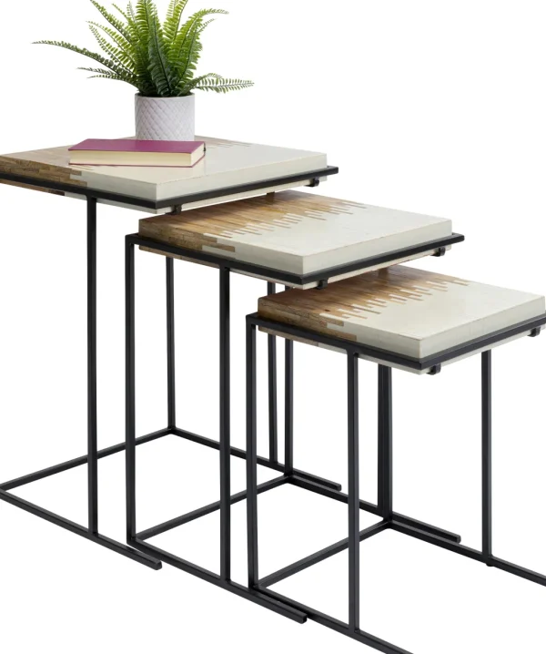 Sohvapöydät>KARE Design Bora Bora Sivupöytä (3/Setti)