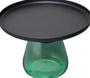 Sohvapöydät | Olohuone>KARE Design Bottiglia Sivupöytä, Vihreä/musta Ø 60cm