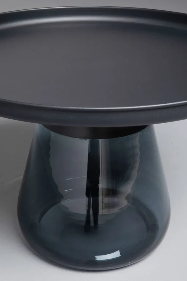Sohvapöydät | Olohuone>KARE Design Bottiglia Smoke Sivupöytä, Musta Ø 60cm