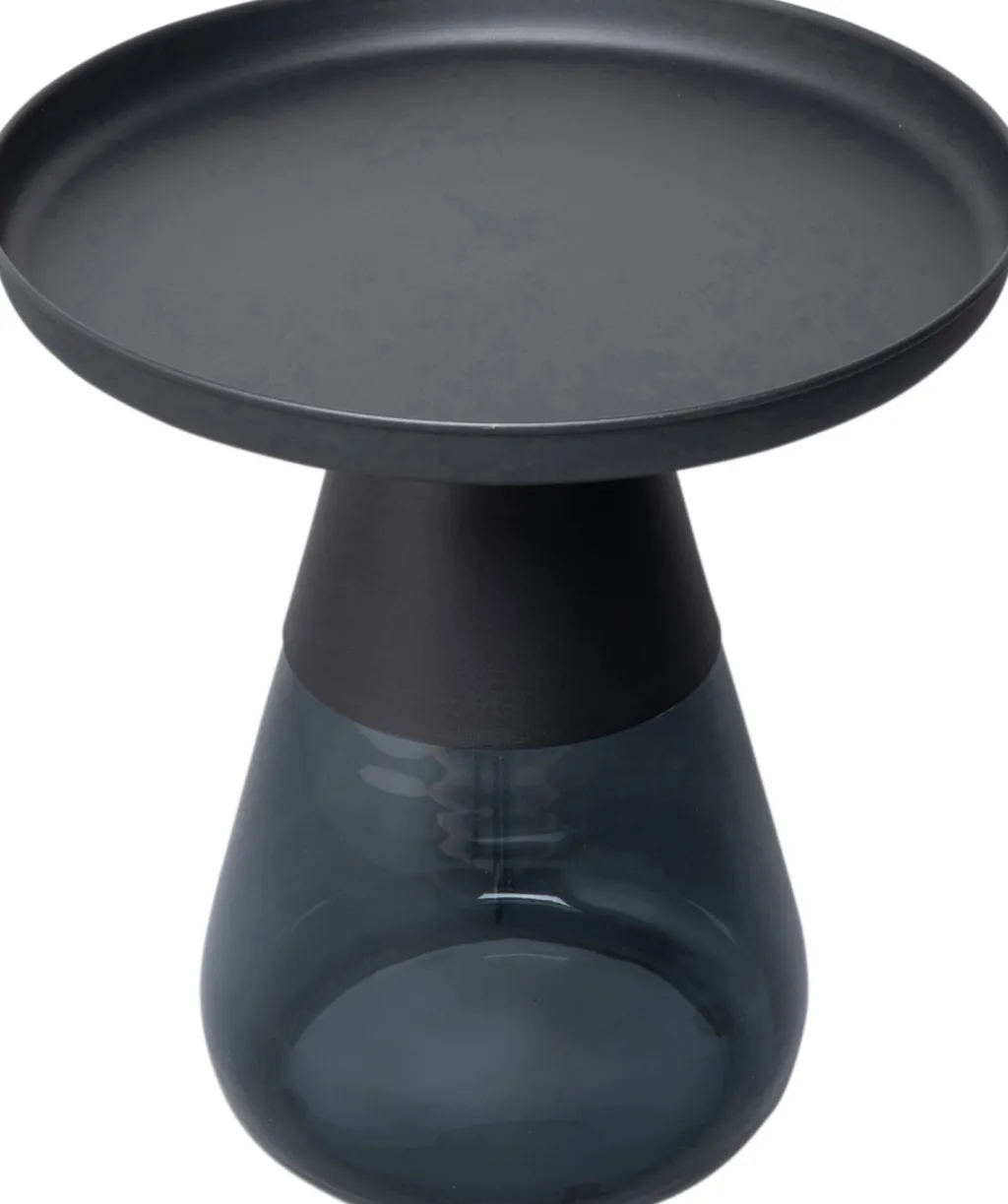 bottiglia_smoke_sivupyt_mustacm_2.webp Sohvapöydät | Olohuone>KARE Design Bottiglia Smoke Sivupöytä, MustaØ50cm