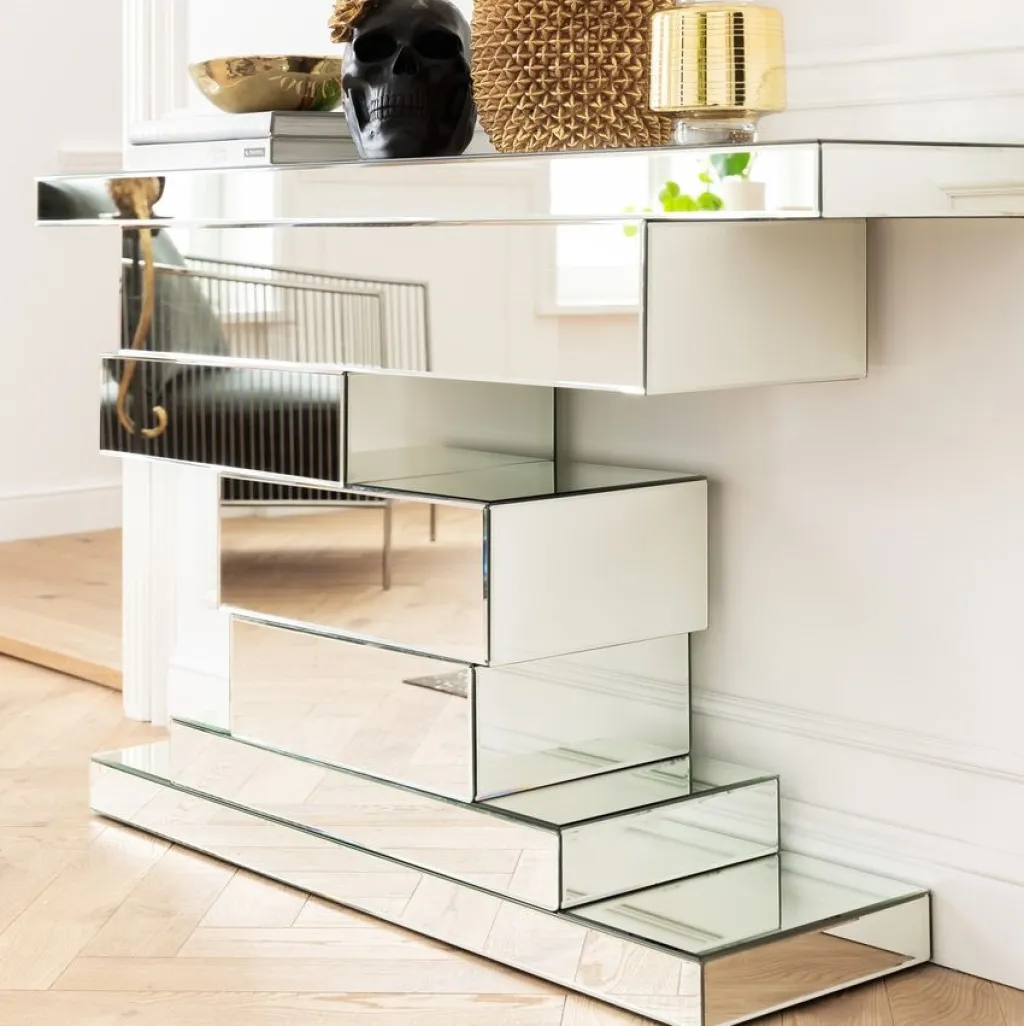 brick_mirror_konsolipyt_0.webp Konsolipöydät Ja Sivupöydät>KARE Design Brick Mirror Konsolipöytä