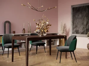 Pöydät>KARE Design Brooklyn Pöytä, Pähkinä Walnut 80x160cm