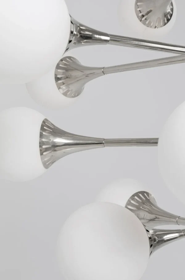 Riippuvalaisimet>KARE Design Bulb Fiction 20 Riippuvalaisin Hopea Ø102cm