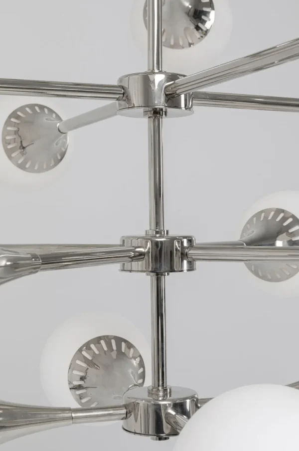 Riippuvalaisimet>KARE Design Bulb Fiction 20 Riippuvalaisin Hopea Ø102cm