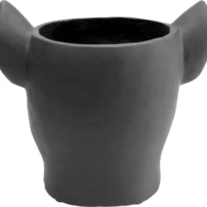 Ruukut>KARE Design Bulldog Black Suojaruukku, Musta