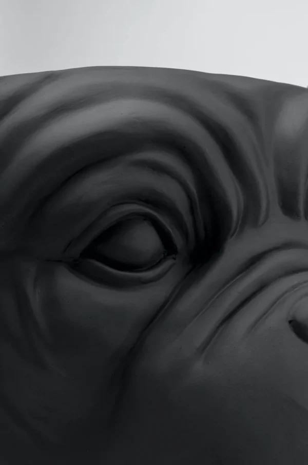 Ruukut>KARE Design Bulldog Black Suojaruukku, Musta