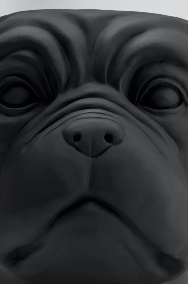 Ruukut>KARE Design Bulldog Black Suojaruukku, Musta