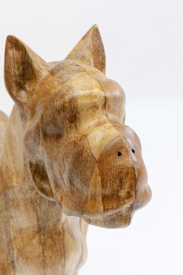 Jalalliset Koriste-Esineet>KARE Design Bulldog Wood Puinen Koriste-esine 70x78 Cm