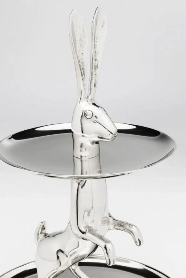 Tarjottimet>KARE Design Bunny Pupu Kerrostarjotin, Hopea