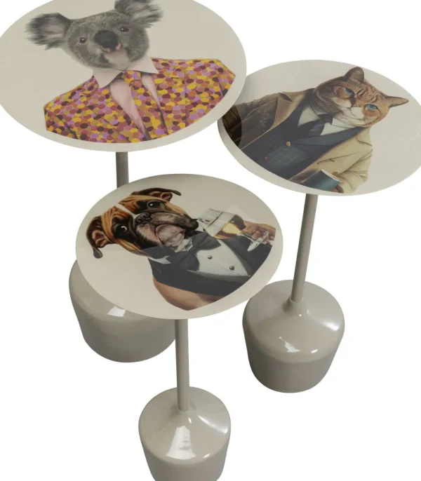 Sohvapöydät>KARE Design Business Animal Sivupöydät (3/Setti)