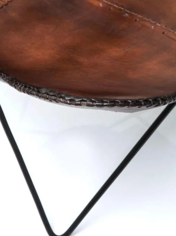 Olohuone | Nojatuolit>KARE Design Butterfly Econo Nojatuoli, Ruskea