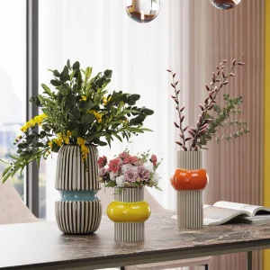 Maljakot | Olohuone>KARE Design Calabria Maljakko Sininen 31 Cm