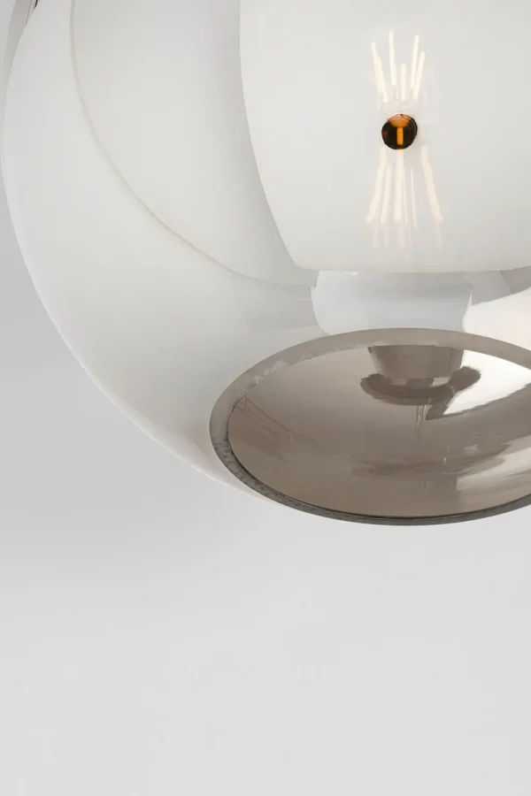 Riippuvalaisimet>KARE Design Caldaia Riippuvalaisin Hopea Ø35cm
