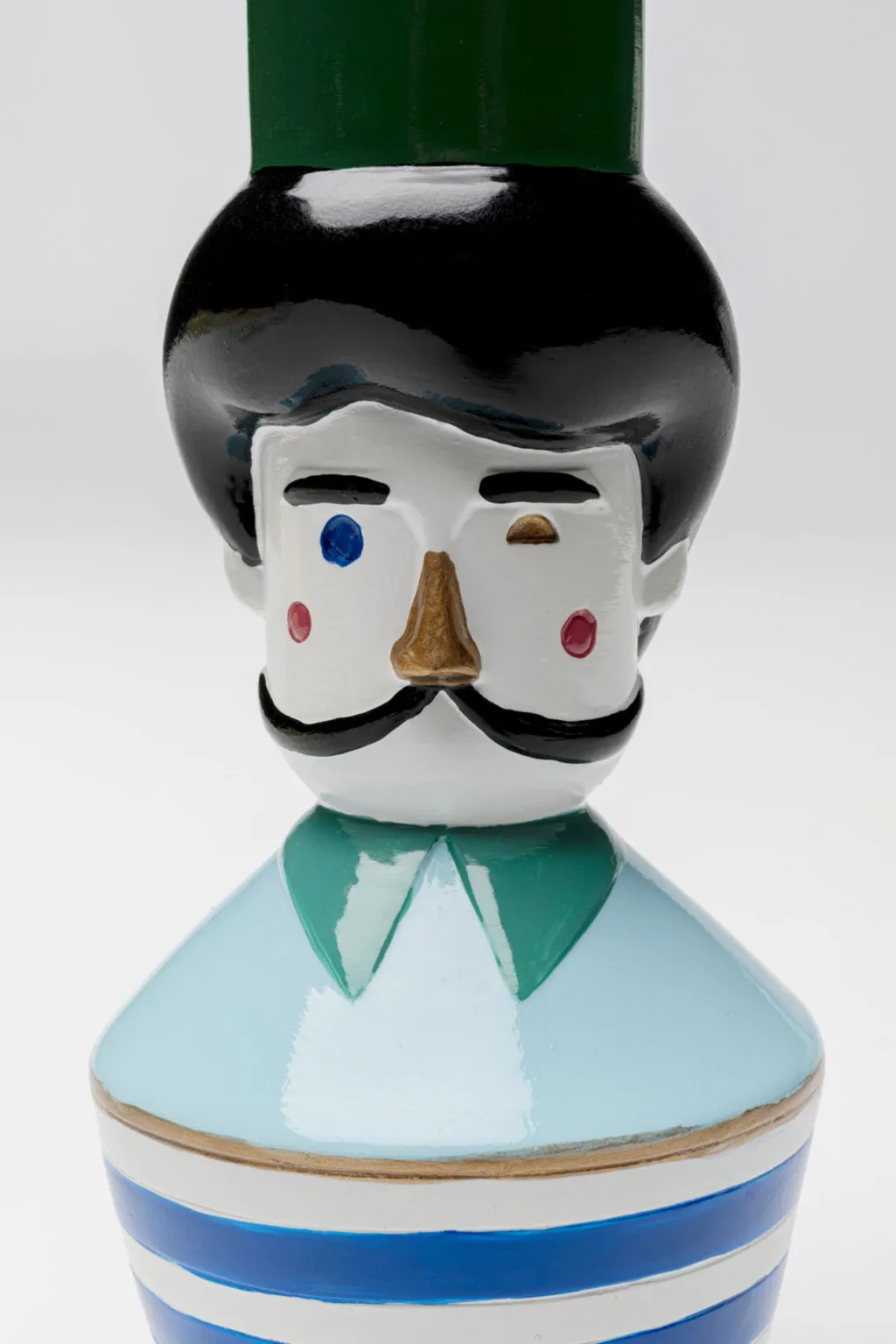 candle_holder_monsieur_mustache_kynttilnjalka_cm_3.webp Lyhdyt | Kynttilänjalat>KARE Design Candle Holder Monsieur Mustache Kynttilänjalka 16cm