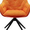 Tuolit>KARE Design Carlito Mesh Kääntyvä Tuoli Oranssi