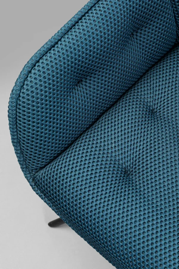 Tuolit>KARE Design Carlito Mesh Käänyvä Tuoli Petroolinsininen