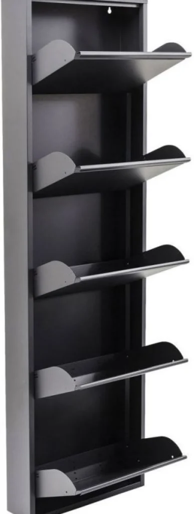 Kenkäkaapit>KARE Design Caruso 5 Kenkäkaappi, Antrasiitti