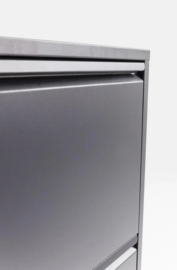 Kenkäkaapit>KARE Design Caruso 3 Kenkäkaappi, Antrasiitti