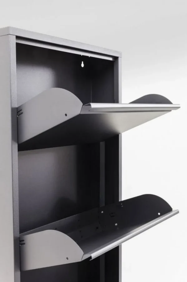Kenkäkaapit>KARE Design Caruso 5 Kenkäkaappi, Antrasiitti (MO)