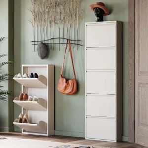 Kenkäkaapit>KARE Design Caruso 5 Kenkäkaappi, Kermanvärinen (MO)
