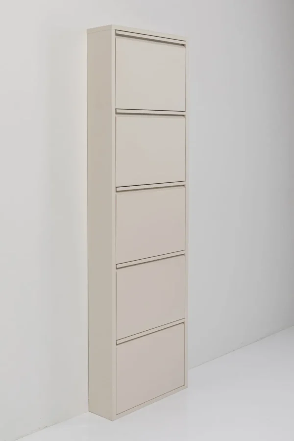 Kenkäkaapit>KARE Design Caruso 5 Kenkäkaappi, Kermanvärinen (MO)