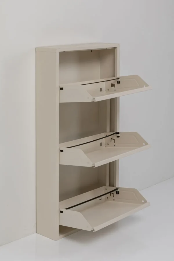 Kenkäkaapit>KARE Design Caruso 3 Kenkäkaappi, Kermanvärinen (MO)