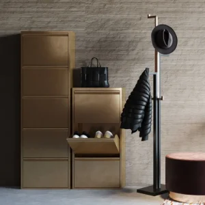 Kenkäkaapit>KARE Design Caruso 5 Kenkäkaappi, Pronssi