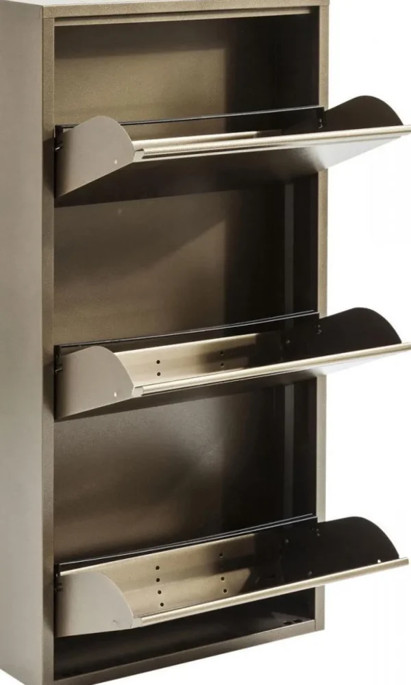 Kenkäkaapit>KARE Design Caruso 3 Kenkäkaappi, Pronssi
