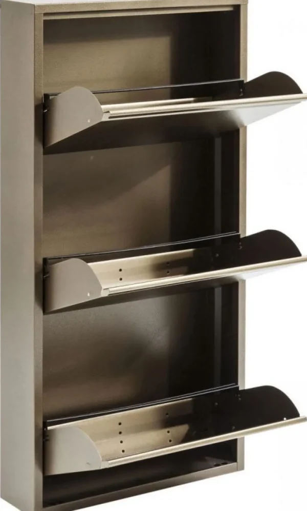 Kenkäkaapit>KARE Design Caruso 3 Kenkäkaappi, Pronssi (MO)