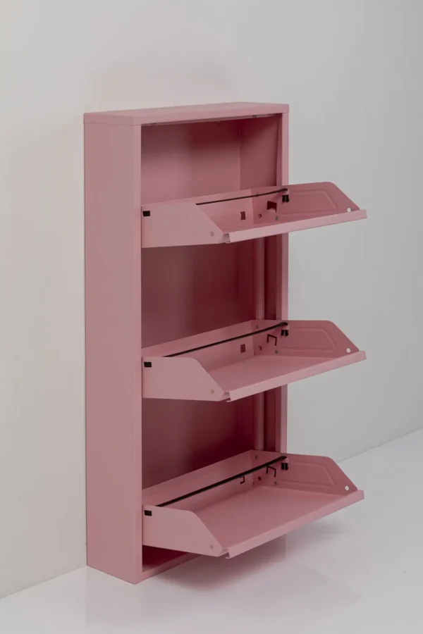 Kenkäkaapit>KARE Design Caruso 3 Kenkäkaappi, Roosa (MO)