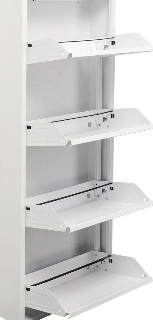 Kenkäkaapit>KARE Design Caruso Kenkäkaappi Kermanvärinen 4 Lokeroa