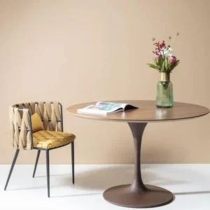 Tuolit>KARE Design Cheerio Tuoli Käsinojilla, Keltainen (sis. Tyynyn)