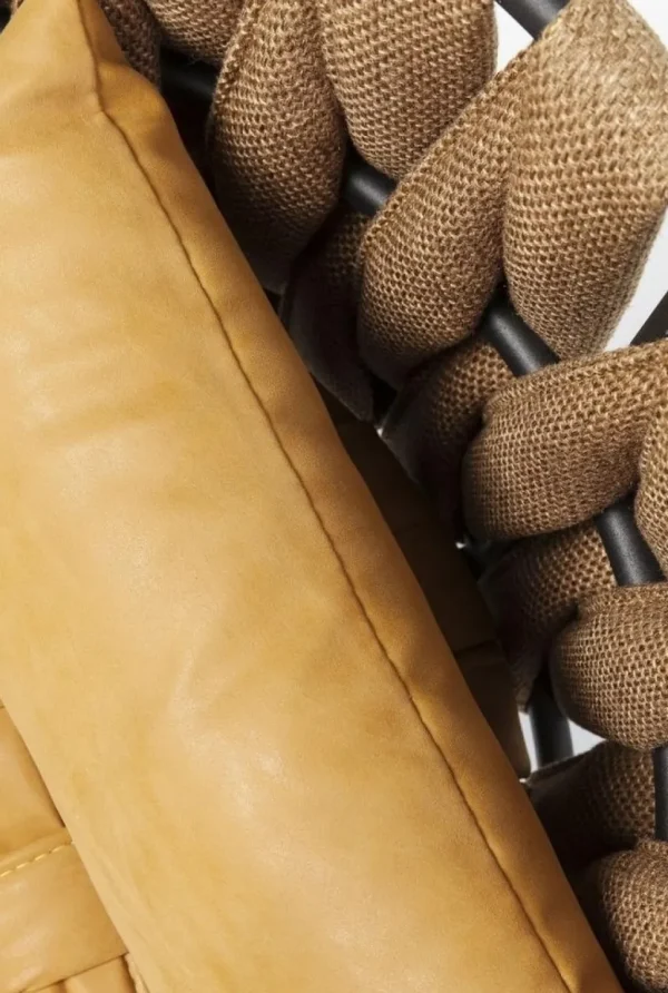 Tuolit>KARE Design Cheerio Tuoli Käsinojilla, Keltainen (sis. Tyynyn)