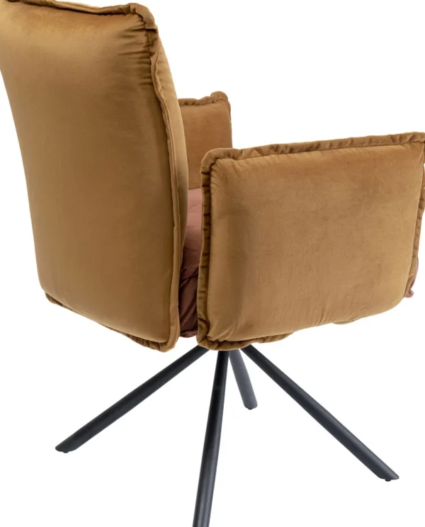 Tuolit>KARE Design Chelsea Tuoli Käsinojilla, Ruskea