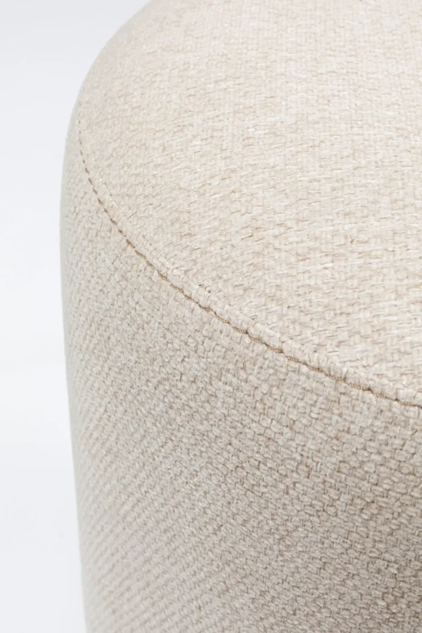 Rahit Ja Jakkarat>KARE Design Cherry Rahi, Jakkara - Kermanvärinen, Musta Ø36cm