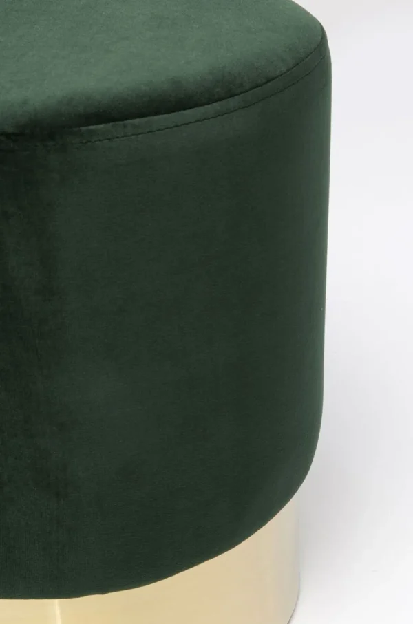 Rahit Ja Jakkarat>KARE Design Cherry Rahi, Jakkara, Tummanvihreä/messinki Ø35cm