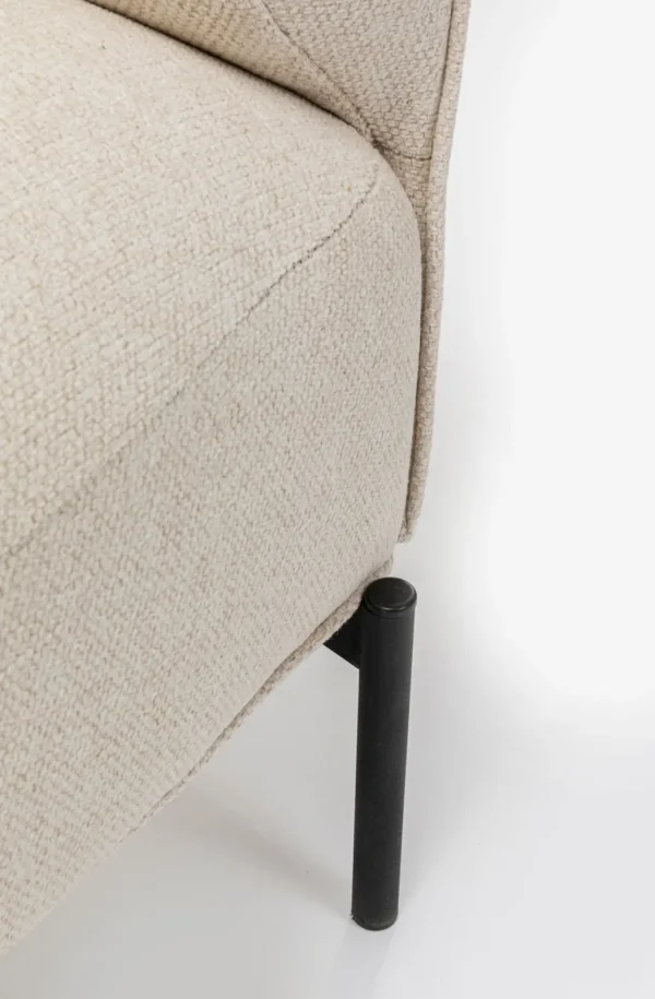 Moduulisohvat>KARE Design Chiara Pieni Kulmamoduuli, Oikea, Kermanvärinen 76cm