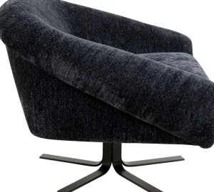 Nojatuolit>KARE Design Ciao Midnight Kääntyvä Nojatuoli