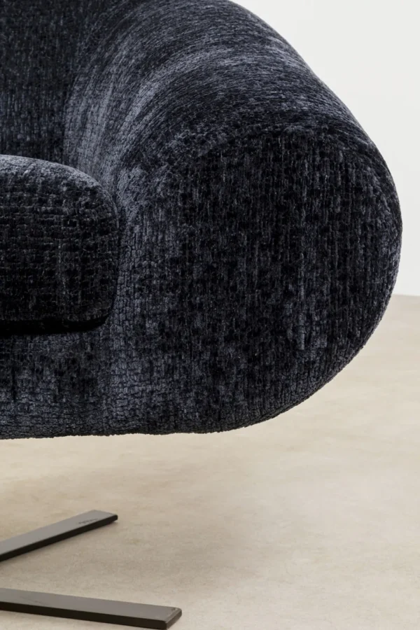 Nojatuolit>KARE Design Ciao Midnight Kääntyvä Nojatuoli