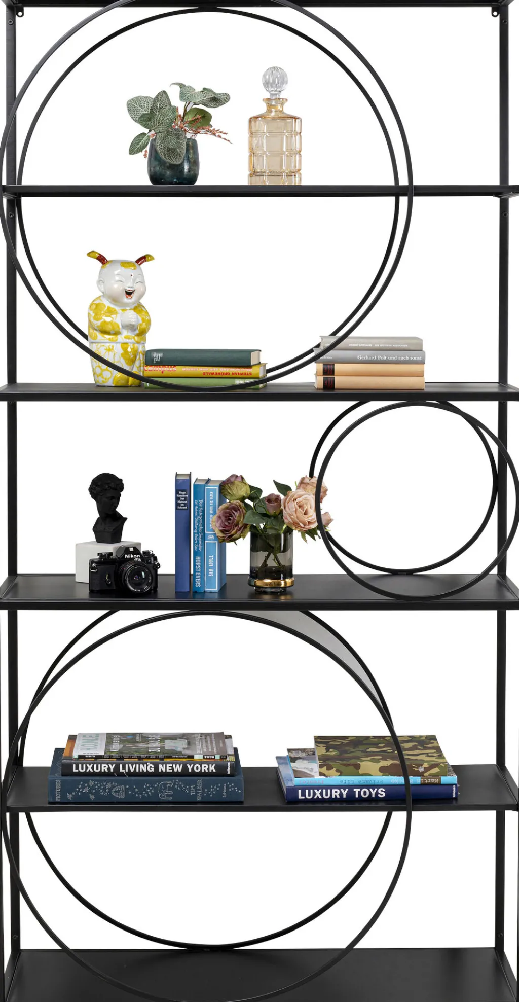 circle_hylly_musta_xcm_1.webp Hyllyt>KARE Design Circle Hylly, Musta 100x200cm
