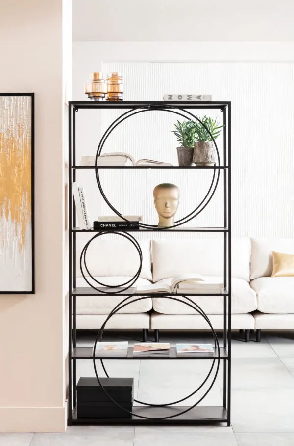 Hyllyt>KARE Design Circle Hylly, Musta 100x200cm