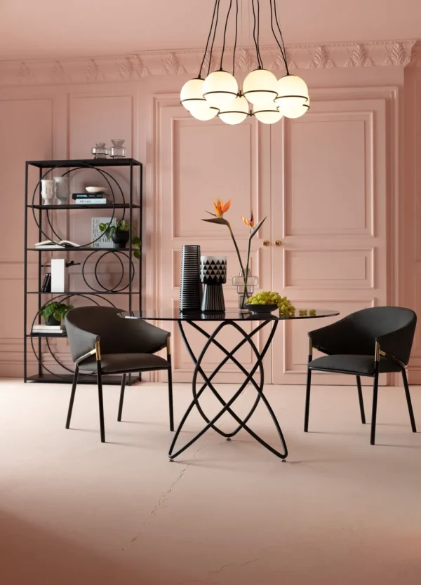 Hyllyt>KARE Design Circle Hylly, Musta 100x200cm