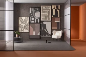 Taulut>KARE Design Classic Shape Blacky Canvas Taulu 60x90cm