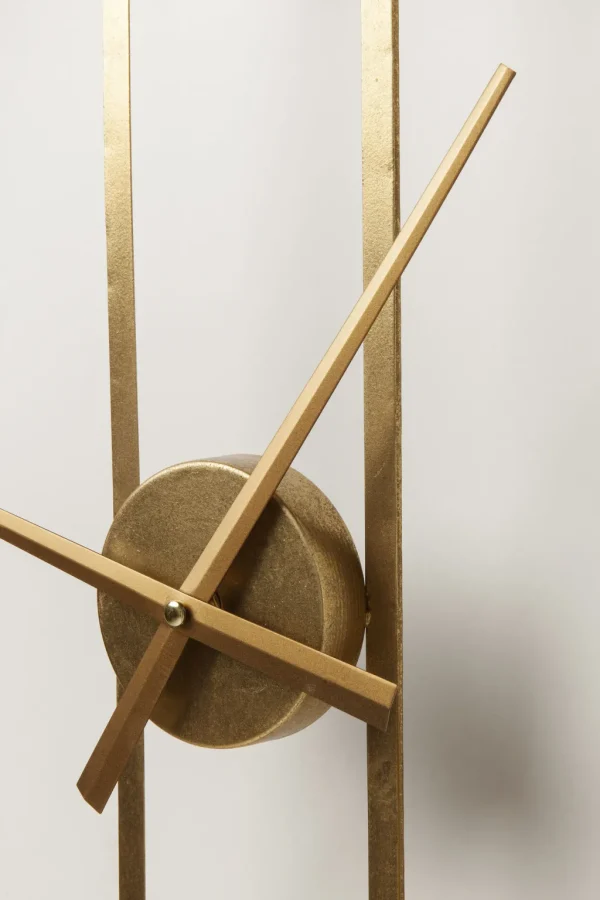 Kellot>KARE Design Clip Gold Seinäkello, Kulta Ø60cm
