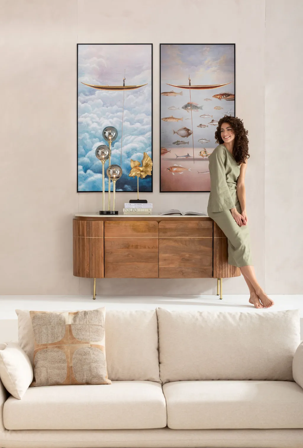 cloud_boat_kehystetty_taulu_xcm_5.webp Taulut | Olohuone>KARE Design Cloud Boat Kehystetty Taulu 60x120cm