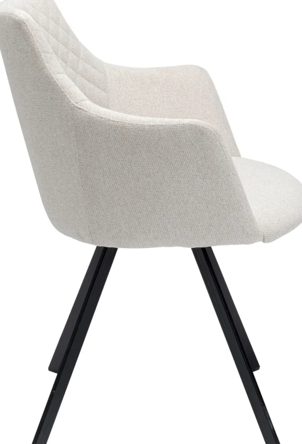 Tuolit>KARE Design Coco Pyörivä Tuoli, Kermanvärinen