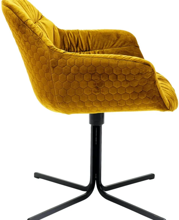 Tuolit>KARE Design Colmar Kääntyvä Nojatuoli, Keltainen