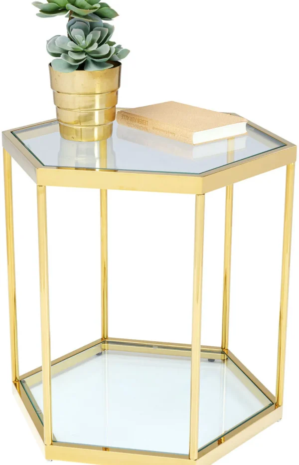 Sohvapöydät>KARE Design Comb Sivupöytä Kulta 55cm