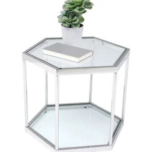 Sohvapöydät>KARE Design Comb Sohvapöytä Hopea 45cm