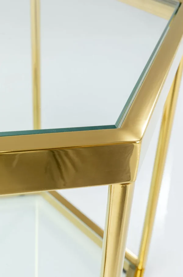 Sohvapöydät>KARE Design Comb Sohvapöytä Kulta 45cm